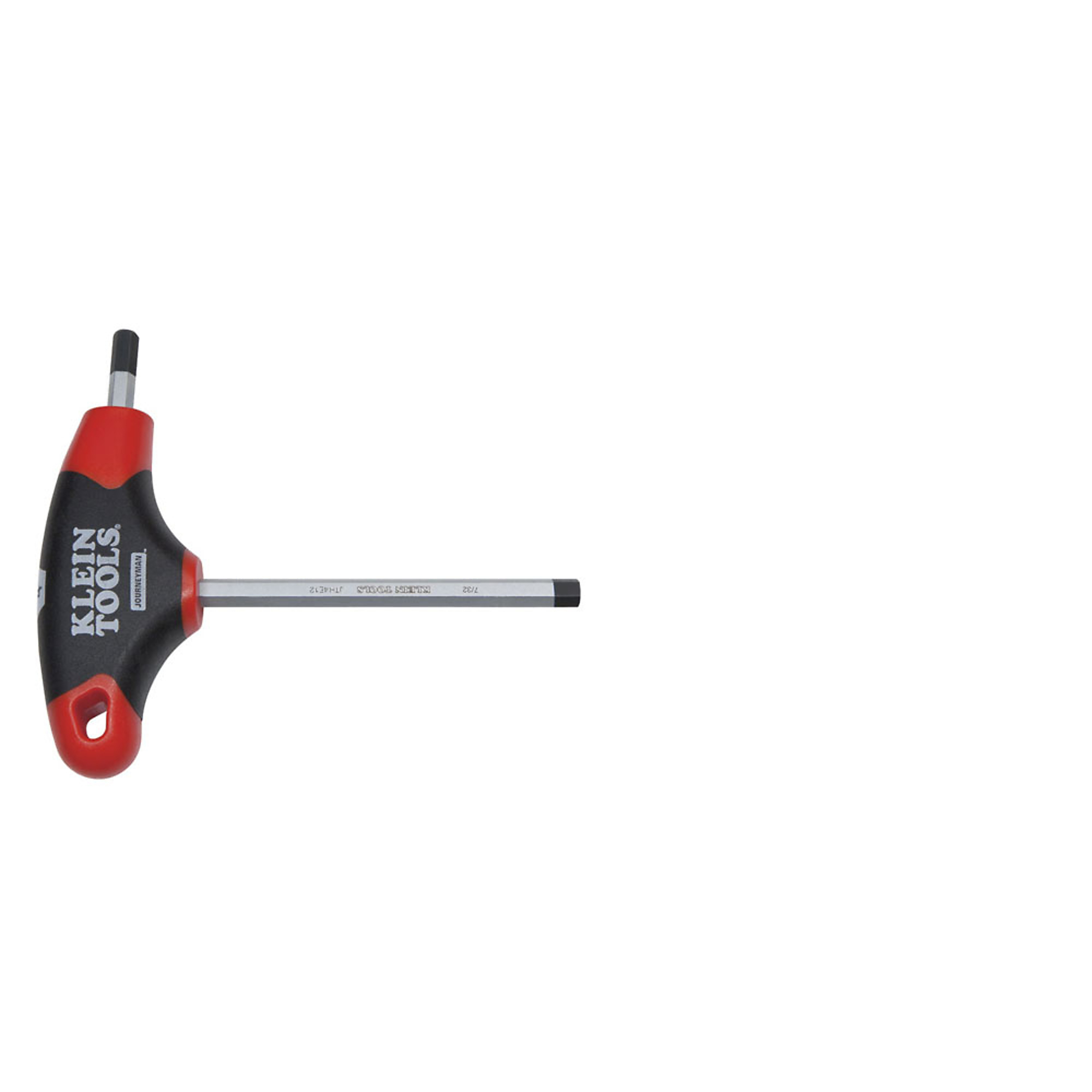 Klein Tools, 7/32in. Hex Key, Journeyman T-Handle, 4in., Pieces (qty.) 1 Model# JTH4E12